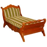 Antique Biedermeier Chaise Longue