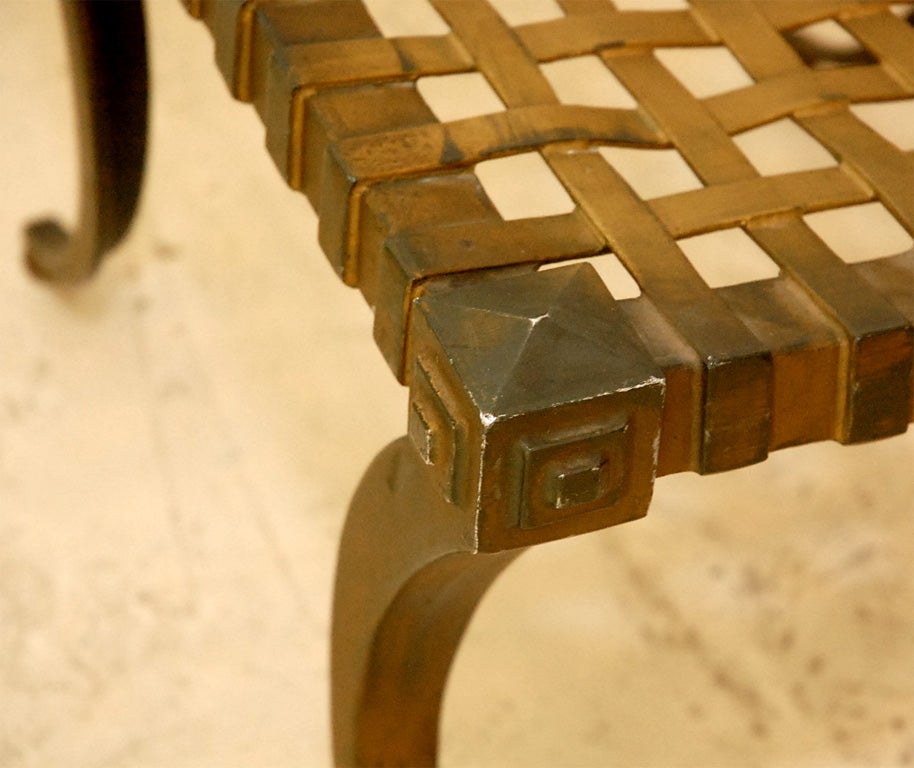 Set Of Eight Outdoor Klismos Chairs 4