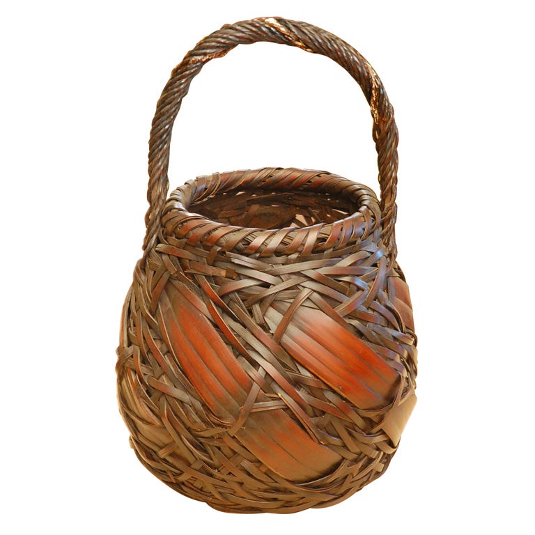 Antique basket For Sale