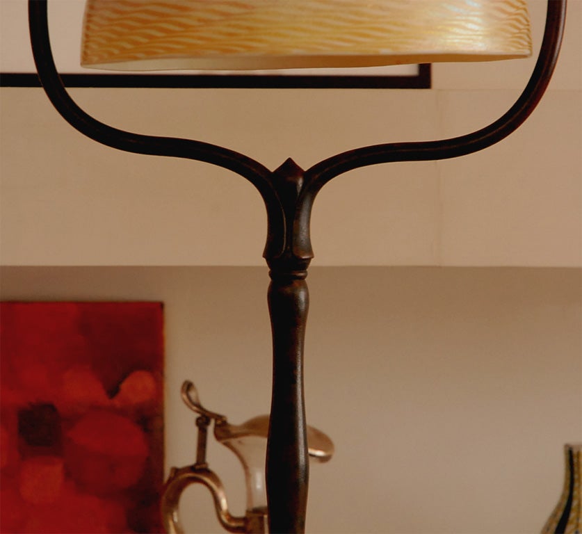Bronze Tiffany Floor Lamp