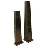 TOMMI PARZINGER BLACK LACQUERED COLUMNS TOMMI PARZINGER BLACK LACQUERED COLUMNS