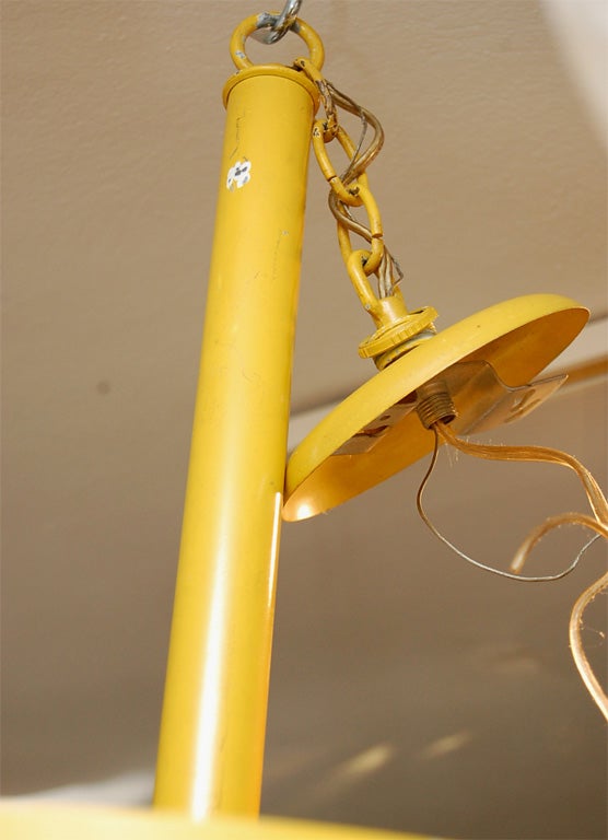 gold ball chandelier