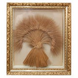 Wheat in a Gilded Frame