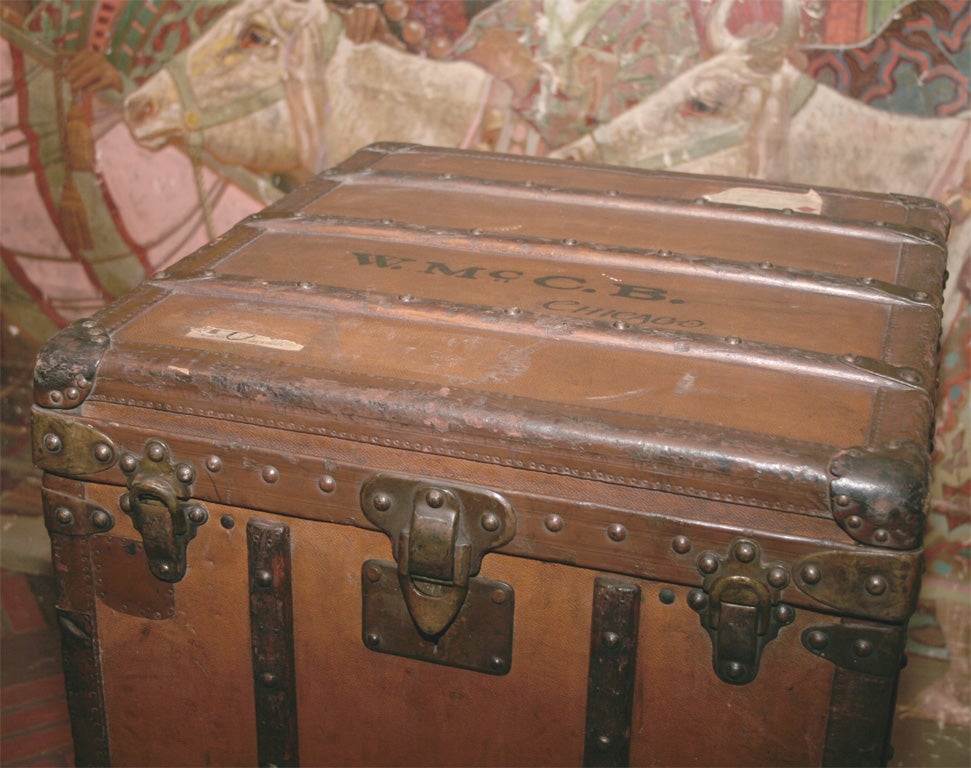steamer trunk wardrobe