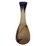 C.1900 Rare Legras Cameo Glass Vase