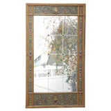 C. 1920 Ornate Mirror with 12 Sections