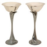 Pair of Sterling Silver Toasting Goblets by Elsa Peretti