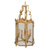 Antique Bronze Hall Lantern