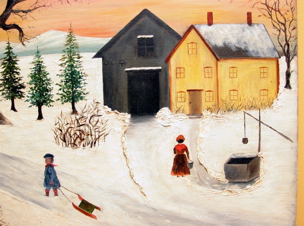 primitive winter scenes