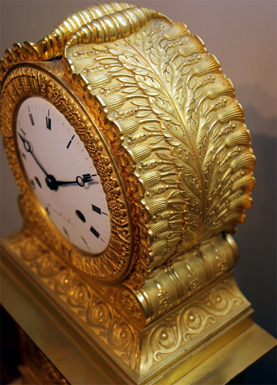 Bronze clock For Sale 1