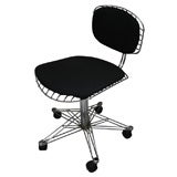 Michel Caldsetin & George Laurent "Beaubourg" Desk Chair