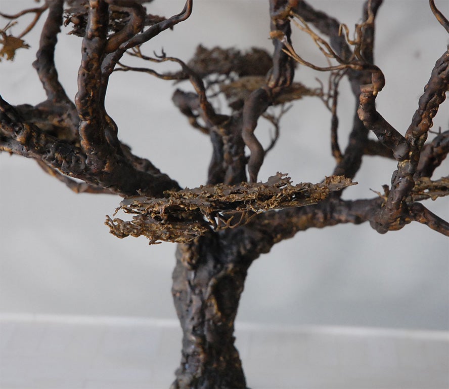 Metal Tree Sculpture 3