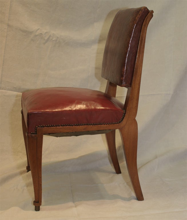 Wood & Leather Chairs
