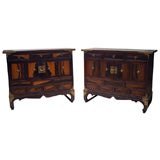 Antique Persimon Wood Cabinets
