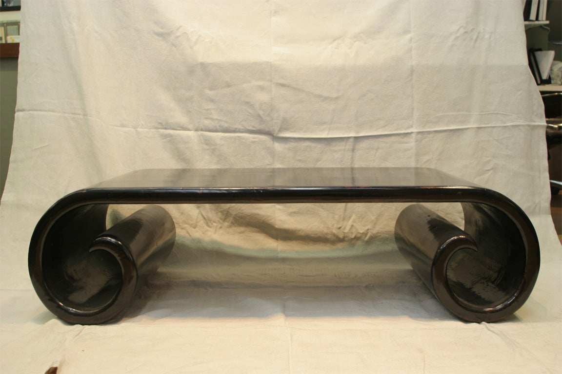 Scrolled Bench