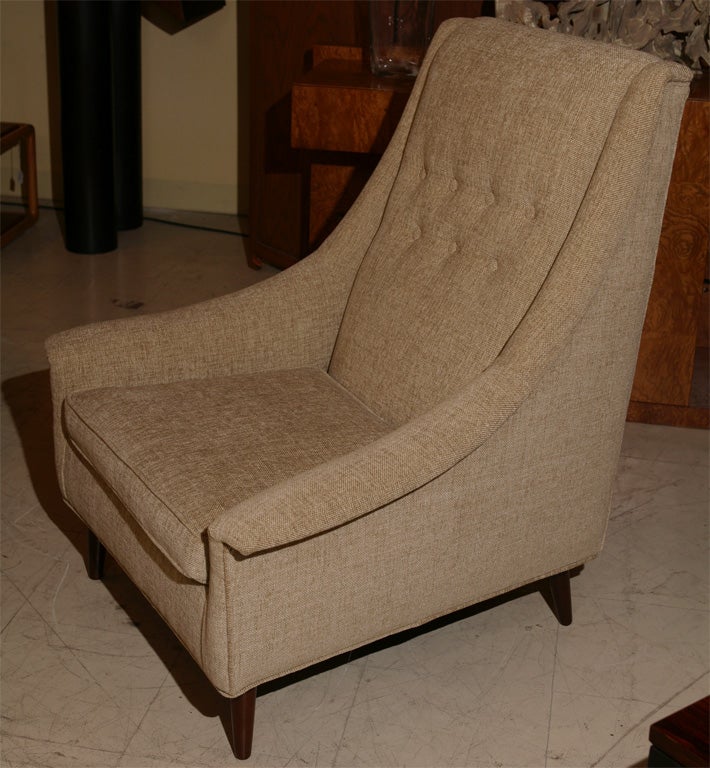Mid-20th Century Upholstered arm chair