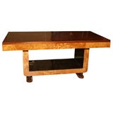 Deco console table