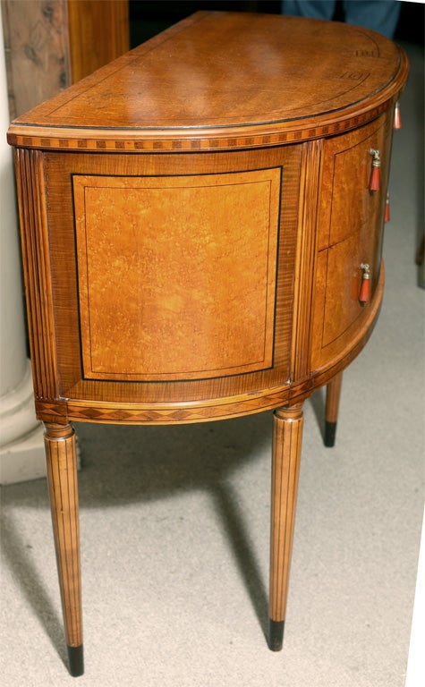 Bakelite Art Deco Demilune chest