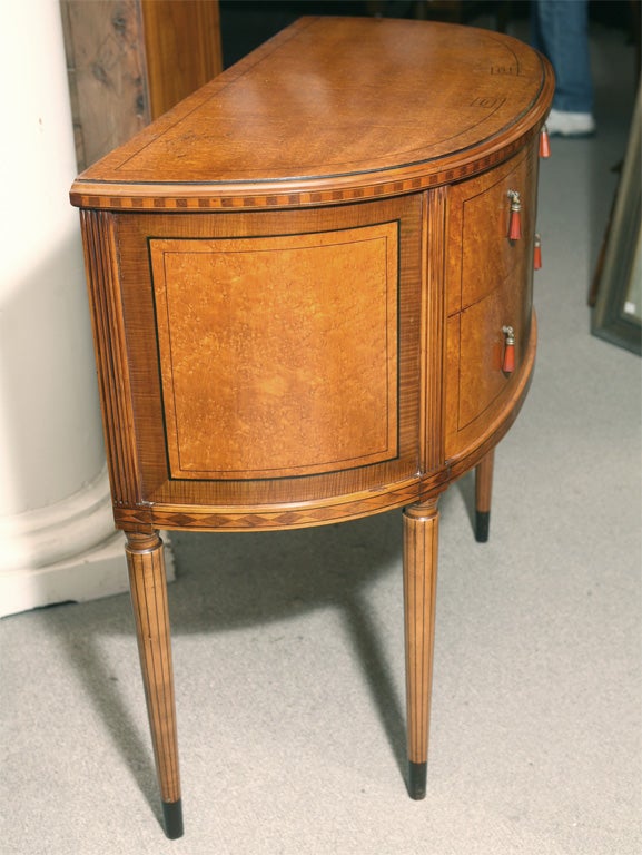 Art Deco Demilune chest 1