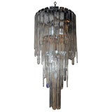 BEAUTIFUL CASCADING ICILE CHANDELIER BY VENINI.