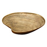 Brass Seashell Dish