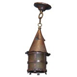 Antique Arts and Crafts Lantern