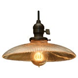 Holophane Glass Pendant Fixtures