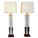 Tall Candle Lamps by Stiffel