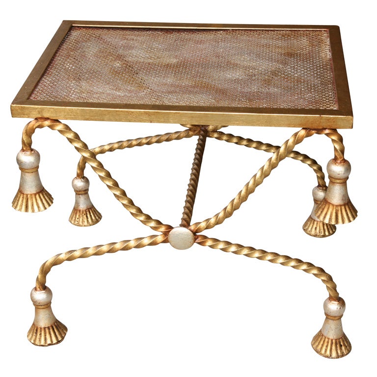 Italian Wrought Iron Bench