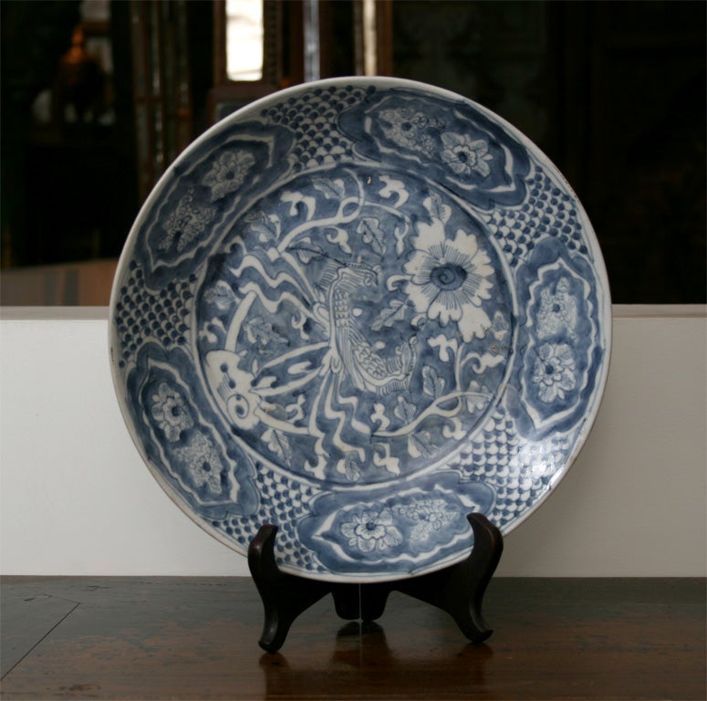 Ming Dynasty Plates on stand
