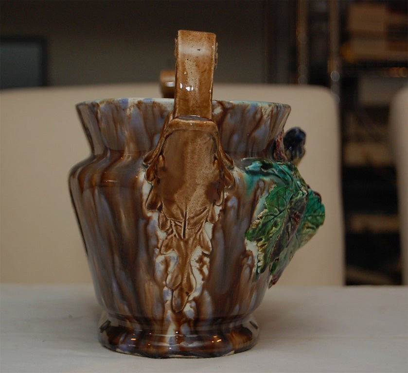 large majolica planters