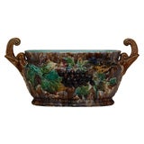 Antique Large Majolica Planter