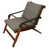 Rare "Weekend" Lounge Chair by Marco Zanuso for Arflex