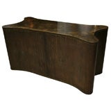 "Striated Lines" Unique Console Table by Philip & Kelvin LaVerne