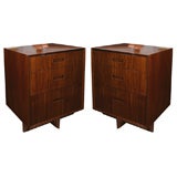 Pair of Side Tables by Frank Lloyd Wright for Henredon