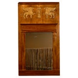 Trumeau in Cherry and Gilt