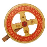 Vintage Carnival Gaming Wheel