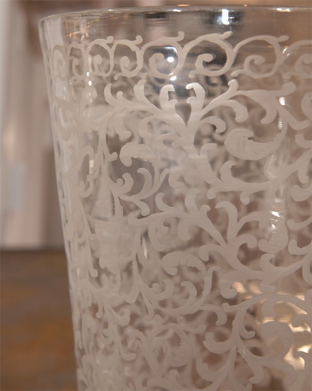 19th Century Glass Vase For Sale 5