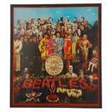 Peter Blake Signed Sergeant Pepper Beatles Poster