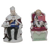 Vintage Porcelain Boxes of Franz Josef and Crown Prince Rudolf