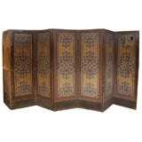 A painted Italian Screen