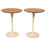 Pair of Eero Saarinen End / Drink Tables