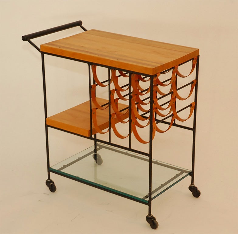 Paul  McCobb  Bar Cart