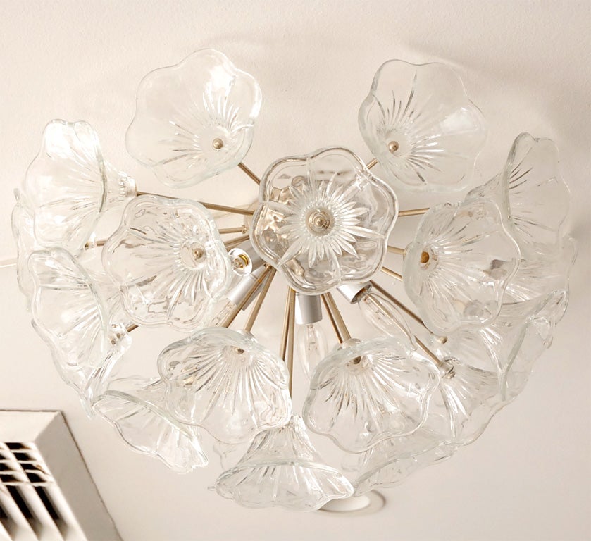 Murano Flower Flushmount
