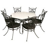Fabulous French 1950's Table and Chairs