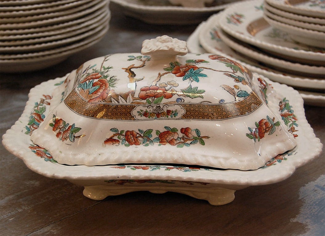 Set of 19th Century Copelands China by Spode for Thomas Goodes 1