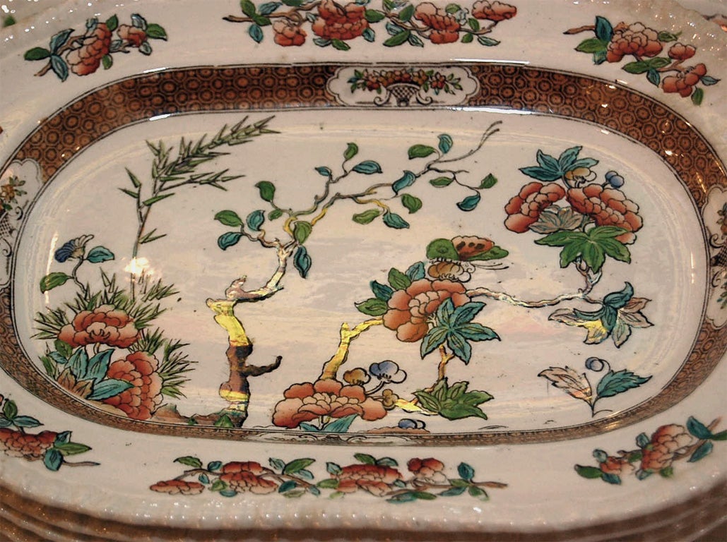 Set of 19th Century Copelands China by Spode for Thomas Goodes 4