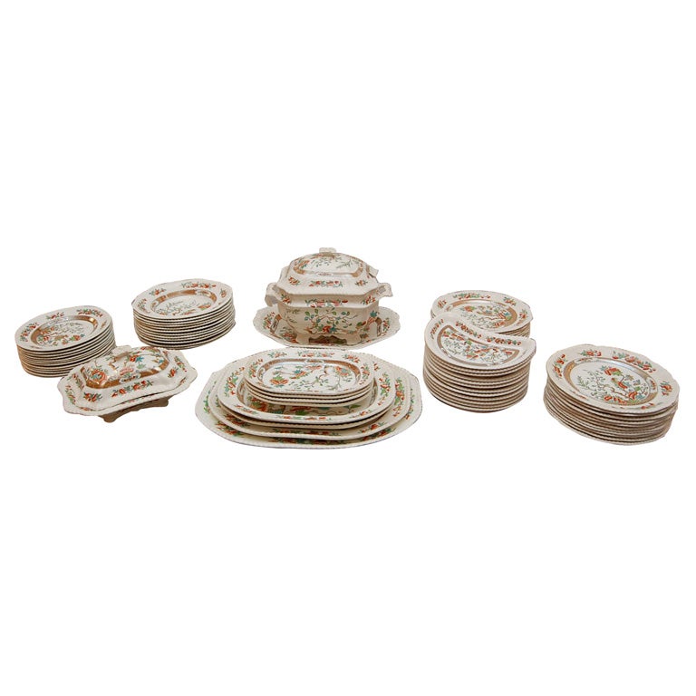 Set of 19th Century Copelands China by Spode for Thomas Goodes
