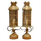 Pair of Spanish Lanterns C. 1940's