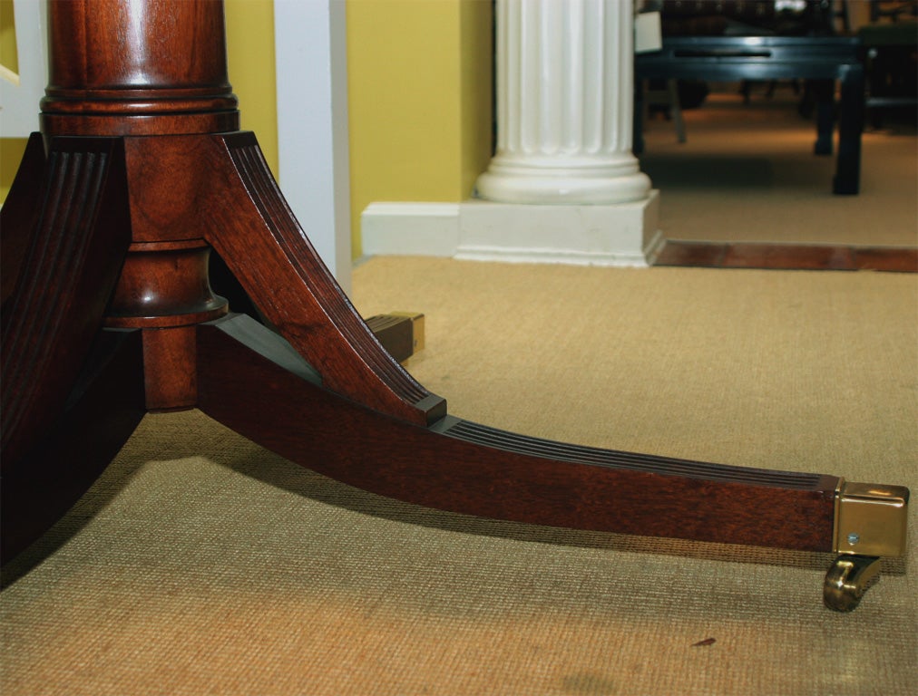 semi circular dining table